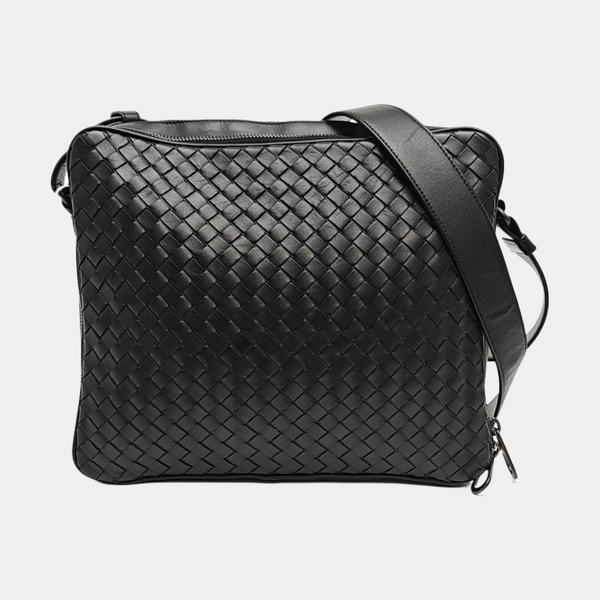 Calfskin Shoulder Bag Black
