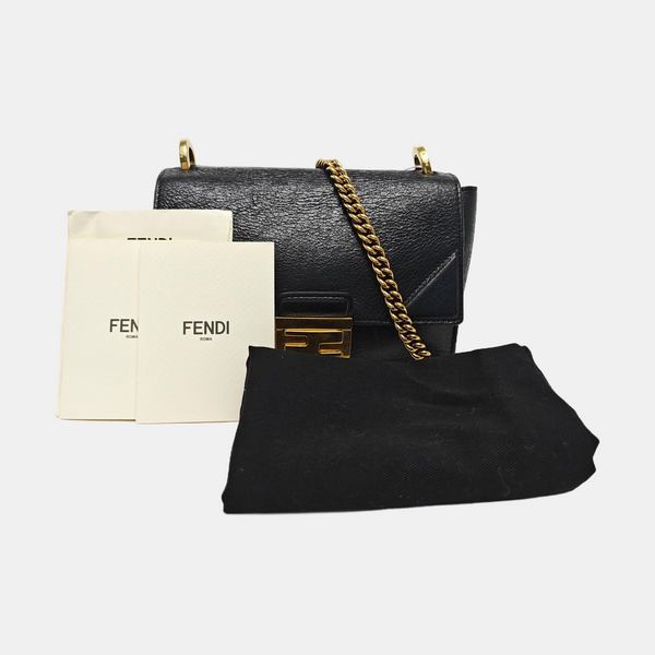 Kan U Small Lambskin Black