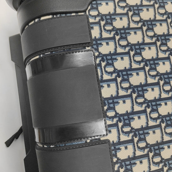Diortravel Mini Oblique Fabric Blue