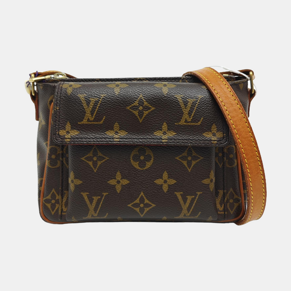 VIVA CITE PM Monogram Coated Canvas Brown