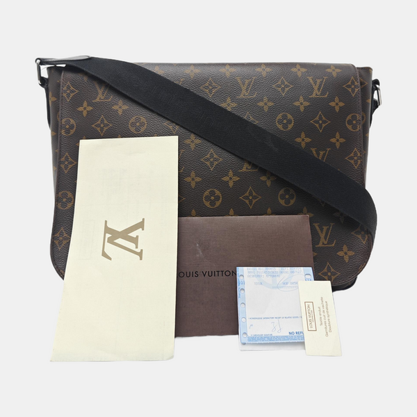 VINTAGE BEAUBOURG Monogram Coated Canvas Brown