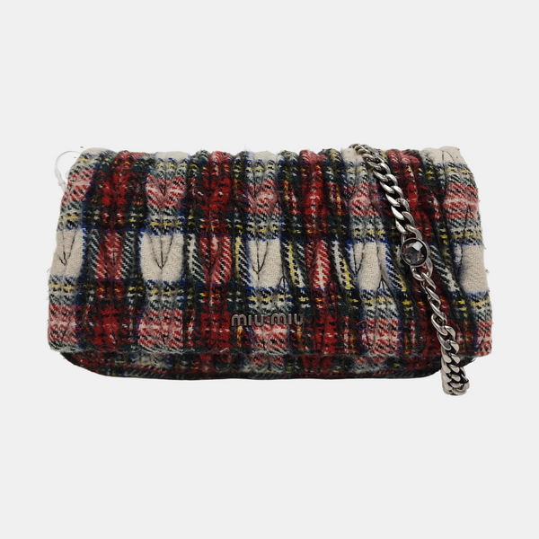Wool Shoulder Bag Multicolor