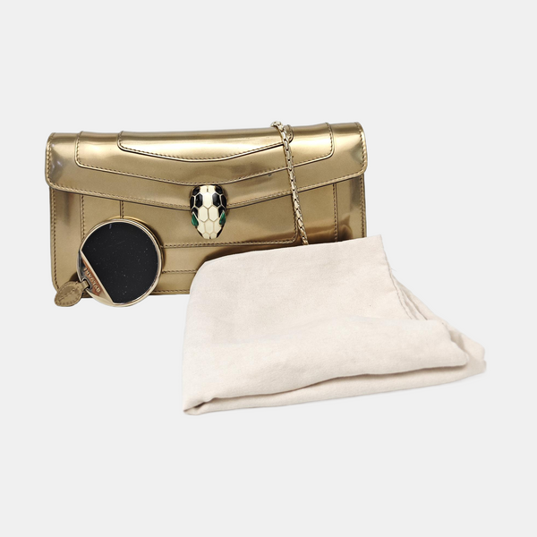 SERPENTI FOREVER Quilted Calfskin Beige