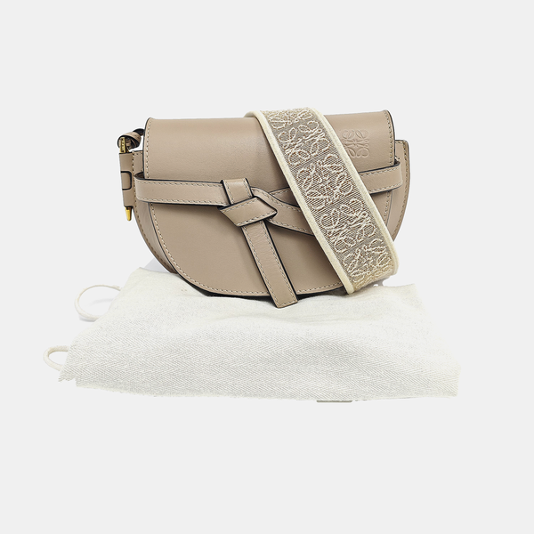Gate Mini Calfskin Beige