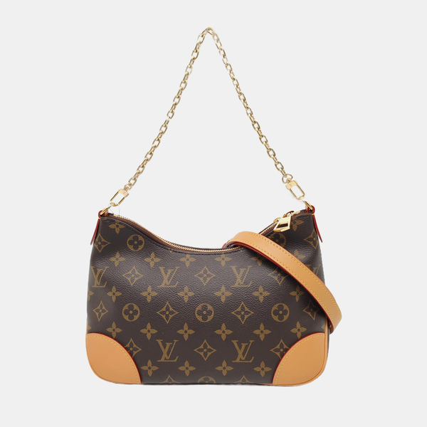 BOULOGNE Monogram Coated Canvas Brown