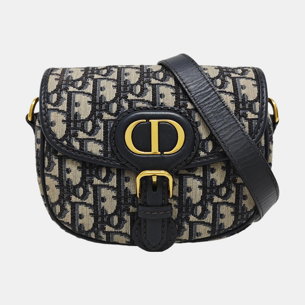 Bobby Small Oblique Canvas Blue