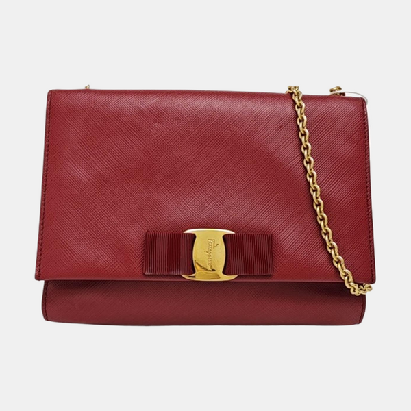 Ginny Calfskin Red