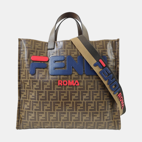 Mania Coated Canvas Brown