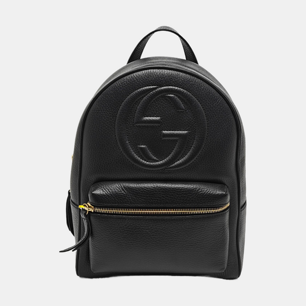 Calfskin Backpack Black
