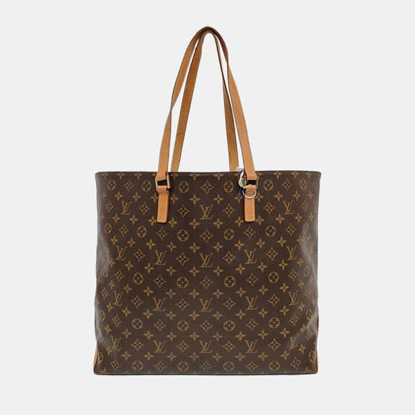 CABAS MEZZO Monogram Coated Canvas Brown