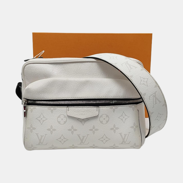 OUTDOOR PM Monogram Coated Canvas White