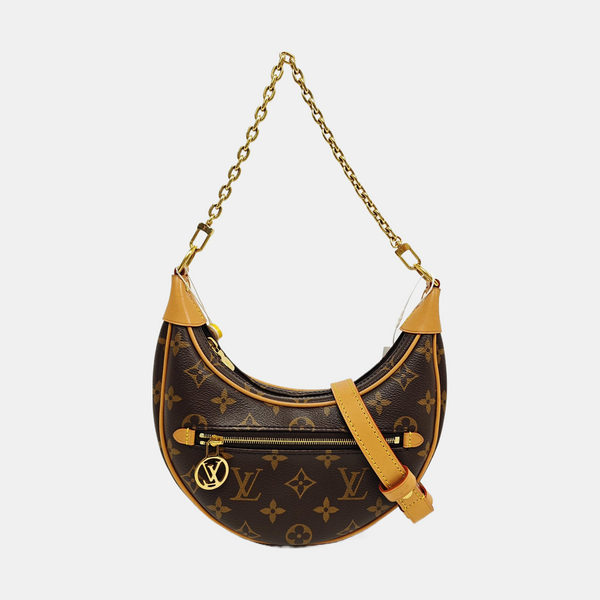 LOOP Monogram Coated Canvas Brown