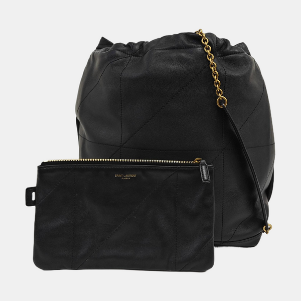 JAMIE POCHON Lambskin Black