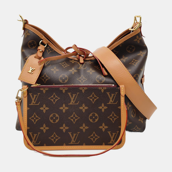 CARRYALL PM Monogram Coated Canvas Brown