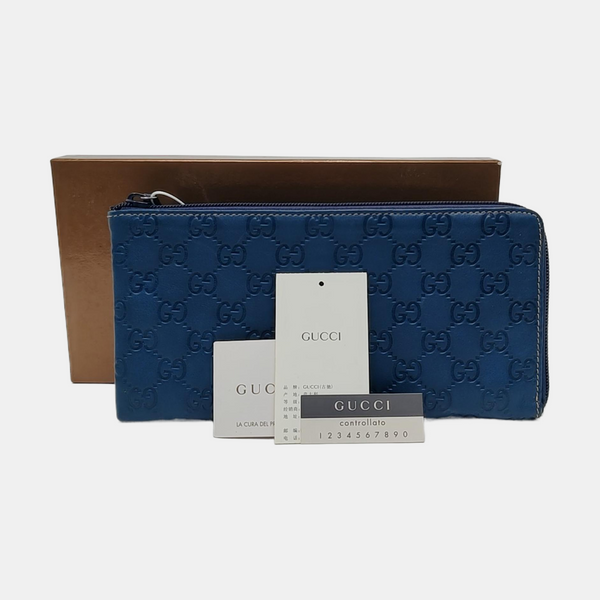 Monogram Calfskin Blue