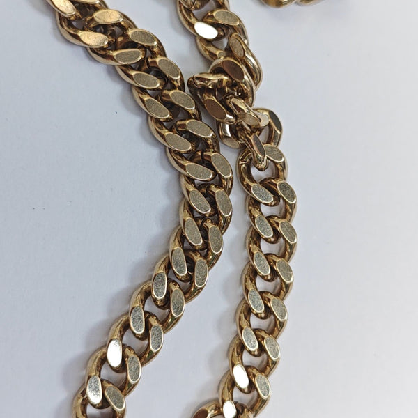 Petit CD Metal Gold Necklace