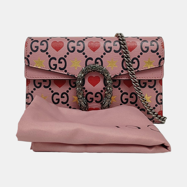 Authenticated pre-owned Dionysus Super Mini Monogram Calfskin Pink - Shoulder Bag at Looply
