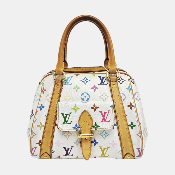 LV × TM PRISCILLA Monogram Coated Canvas White