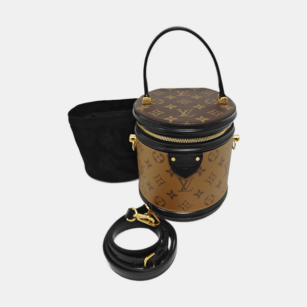 CANNES PM Monogram Coated Canvas Brown