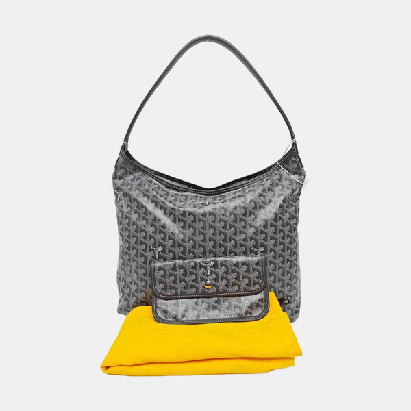 Hobo Coated Canvas Gray