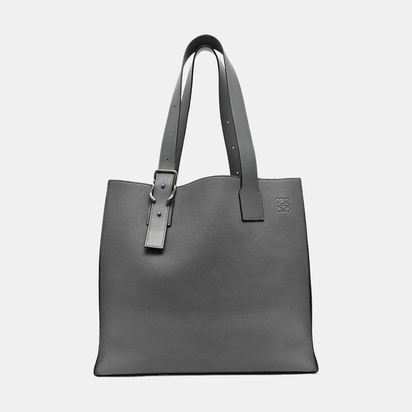 Buckle Calfskin Gray