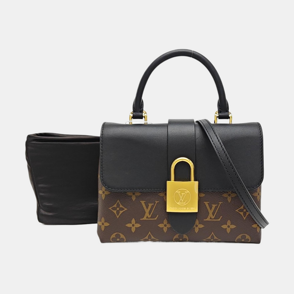 LOCKY BB Monogram Coated Canvas Brown