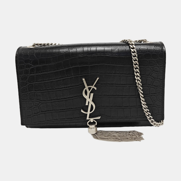 KATE Medium Calfskin Black