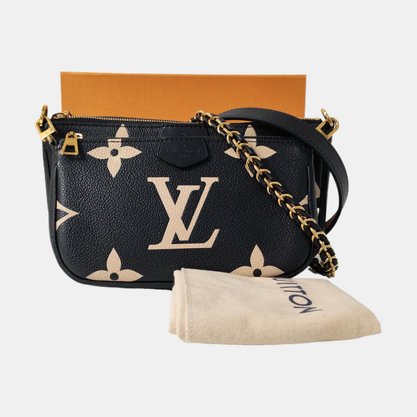 MULTI Monogram Calfskin Black