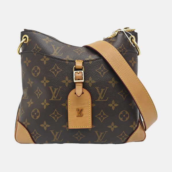 ODEON PM Monogram Coated Canvas Brown