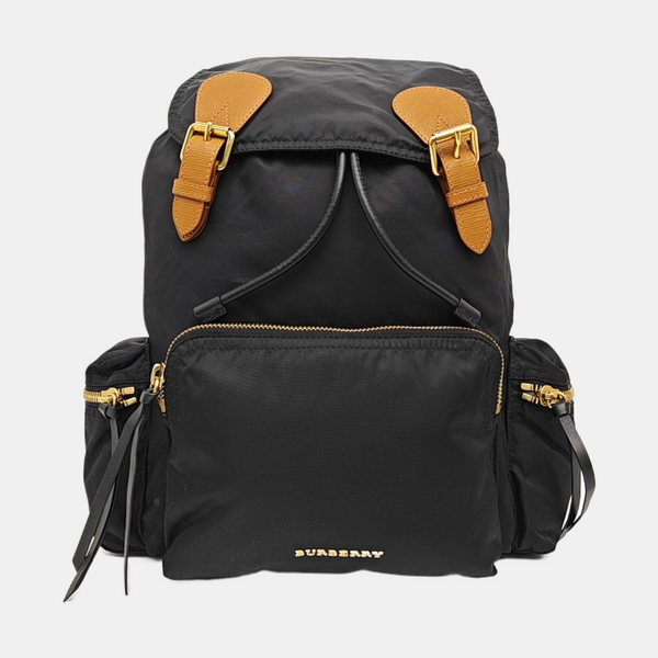 The Rucksack Nylon Black