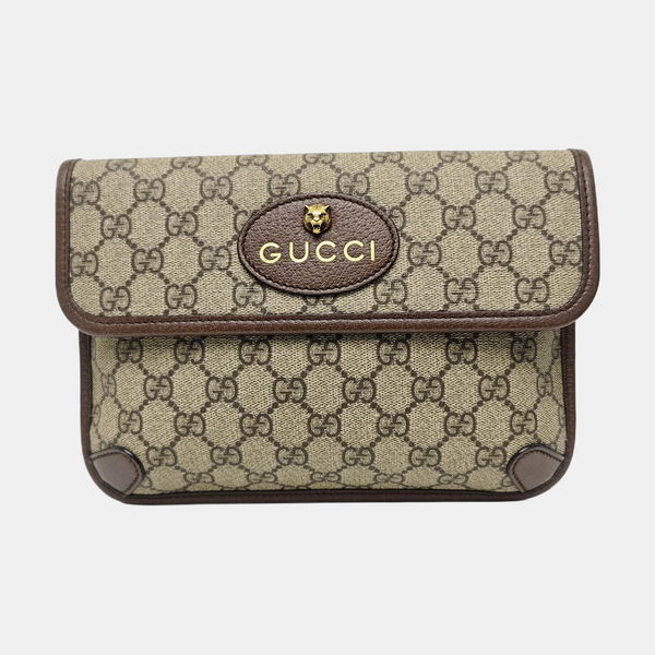 Neo Vintage Monogram Coated Canvas Beige