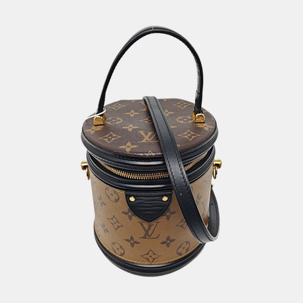 CANNES PM Monogram Coated Canvas Brown