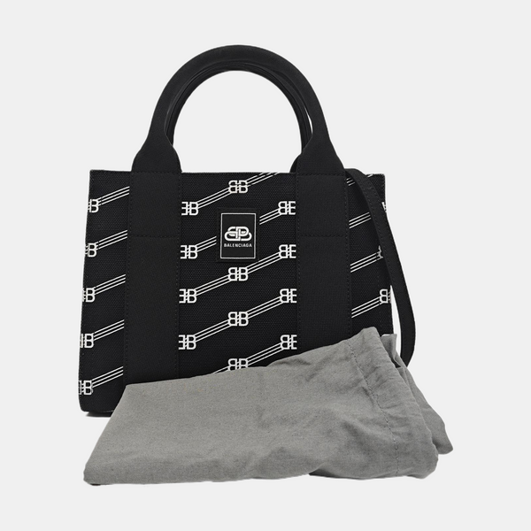 Canvas Shoulder Bag Black