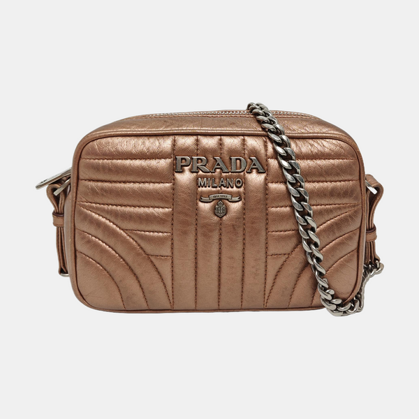 Diagramme Quilted Lambskin Gold