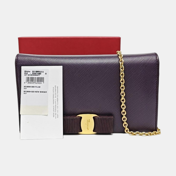 Ginny Small Calfskin Purple
