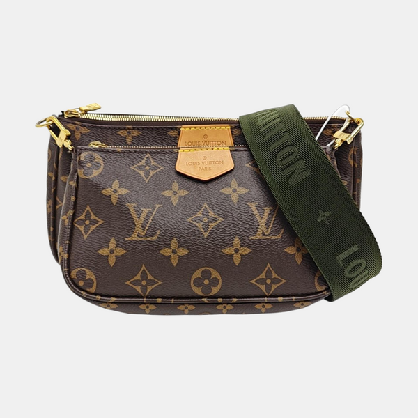 MULTI Monogram Coated Canvas Brown