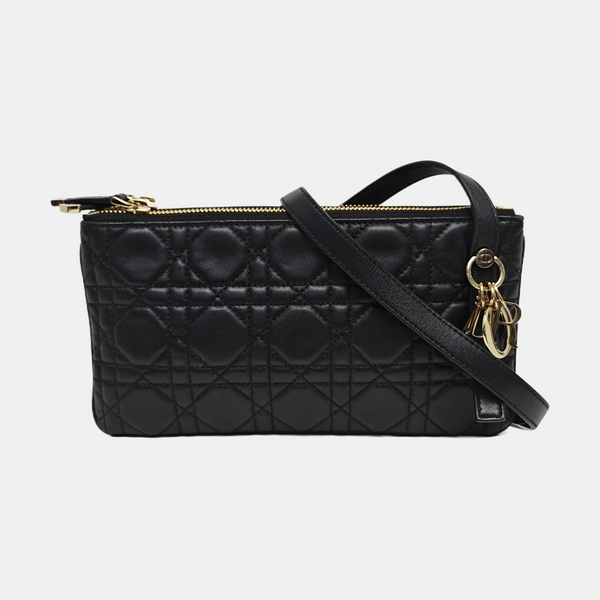 Cannage Lambskin Black