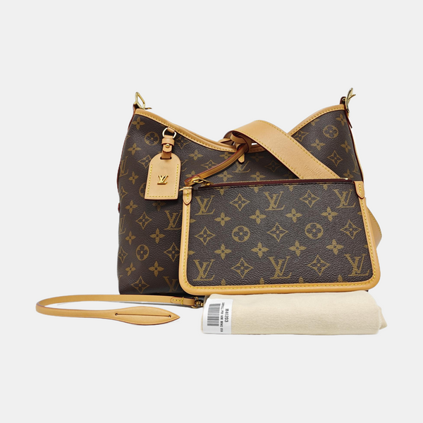 CARRYALL PM Monogram Coated Canvas Brown