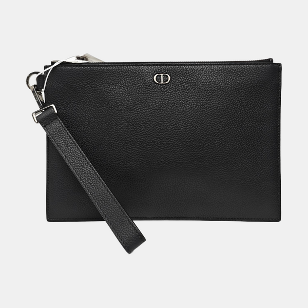 Calfskin Clutch Black