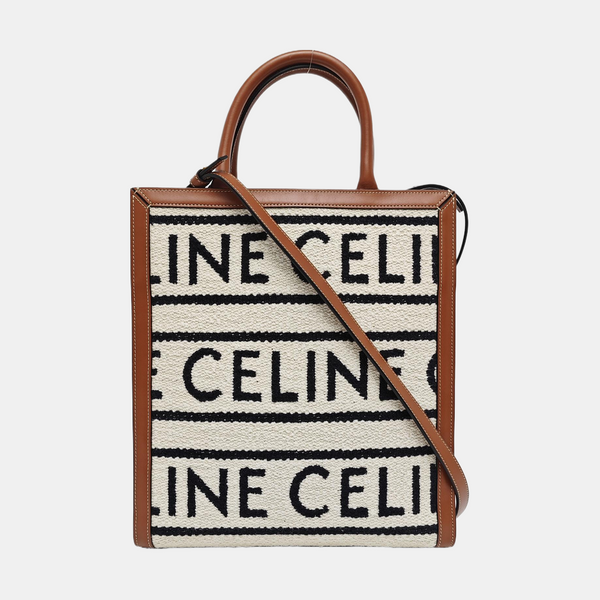 CABAS CELINE Small Fabric White