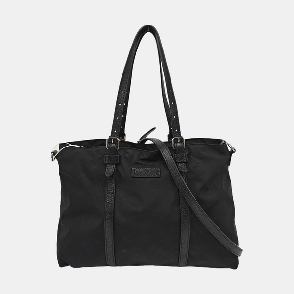 GG Imprime Monogram Nylon Black