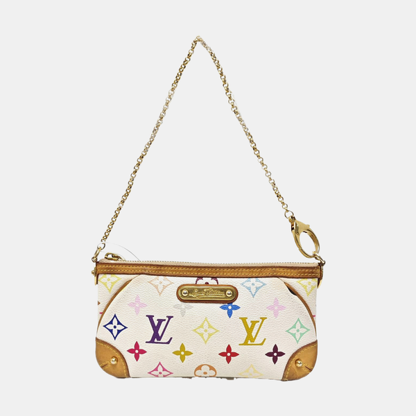 LV × TM VINTAGE MILLA Monogram Coated Canvas White