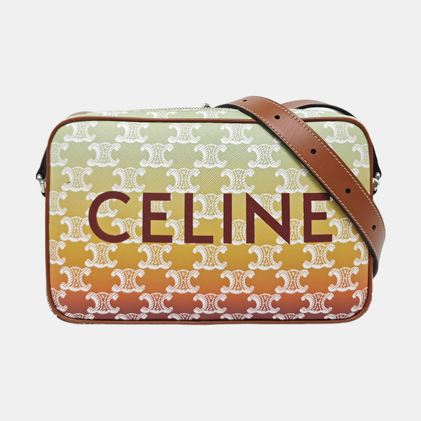 Coated Canvas Crossbody Bag Medium Multicolor