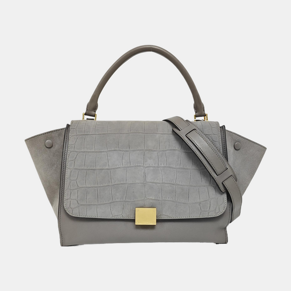 TRAPEZE Medium Suede Gray