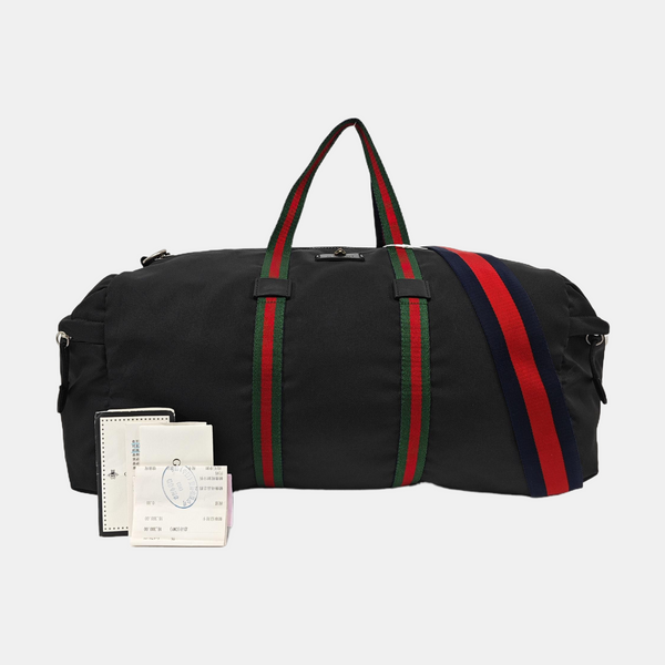 Duffle Canvas Black