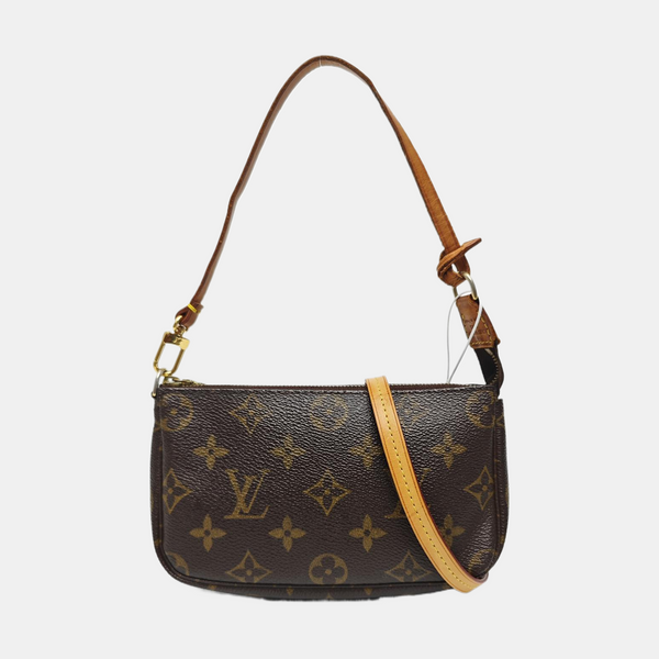 ACCESSOIRES MM Monogram Coated Canvas Brown