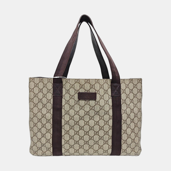 GG Imprime Monogram Coated Canvas Beige