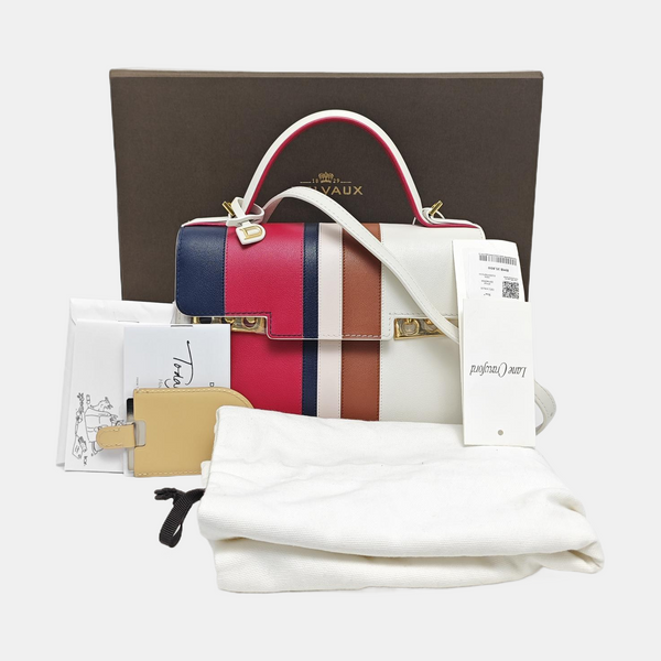 Calfskin Shoulder Bag Multicolor