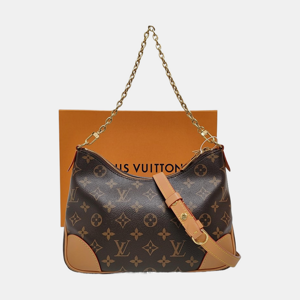 BOULOGNE Monogram Coated Canvas Brown