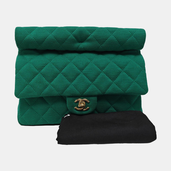 Quilted Fabric Green